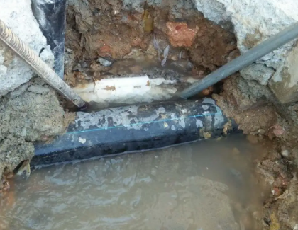 友谊测漏水之水管漏水